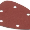 5 x schuurpapier 140 x 140 x 80 mm K120