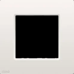 Afdekplaat enkelvoudig 101-76100 - wit