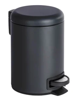 Afvalemmer Leman zwart 3 l