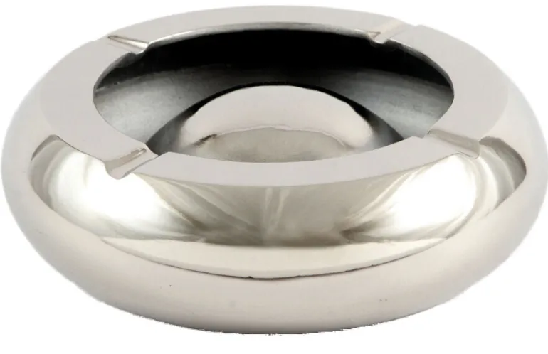 Aluminium asbak diameter 25 cm