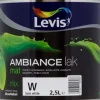 Ambiance lak mat mix 2,5 L wit