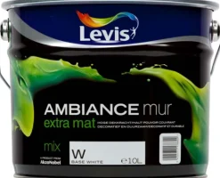 Ambiance muurverf extra mat 10 L wit