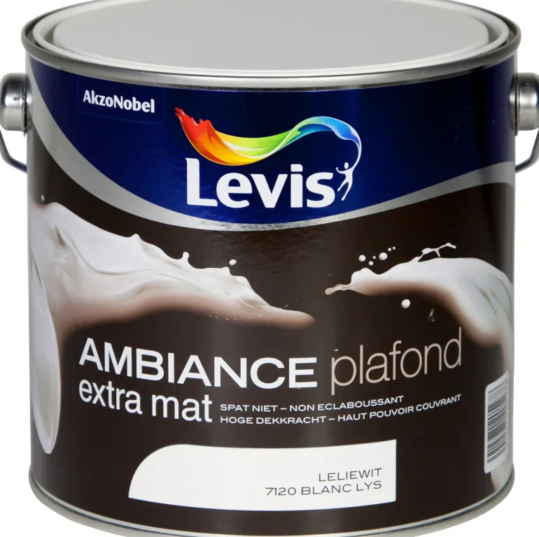 Ambiance plafondverf leliewit 2,5 l
