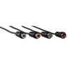 Audio verlengkabel 2 cinch - 2 cinch 3 m 1 ster