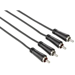 Audiokabel 2 cinch-2 cinch 1,5 m 1 ster