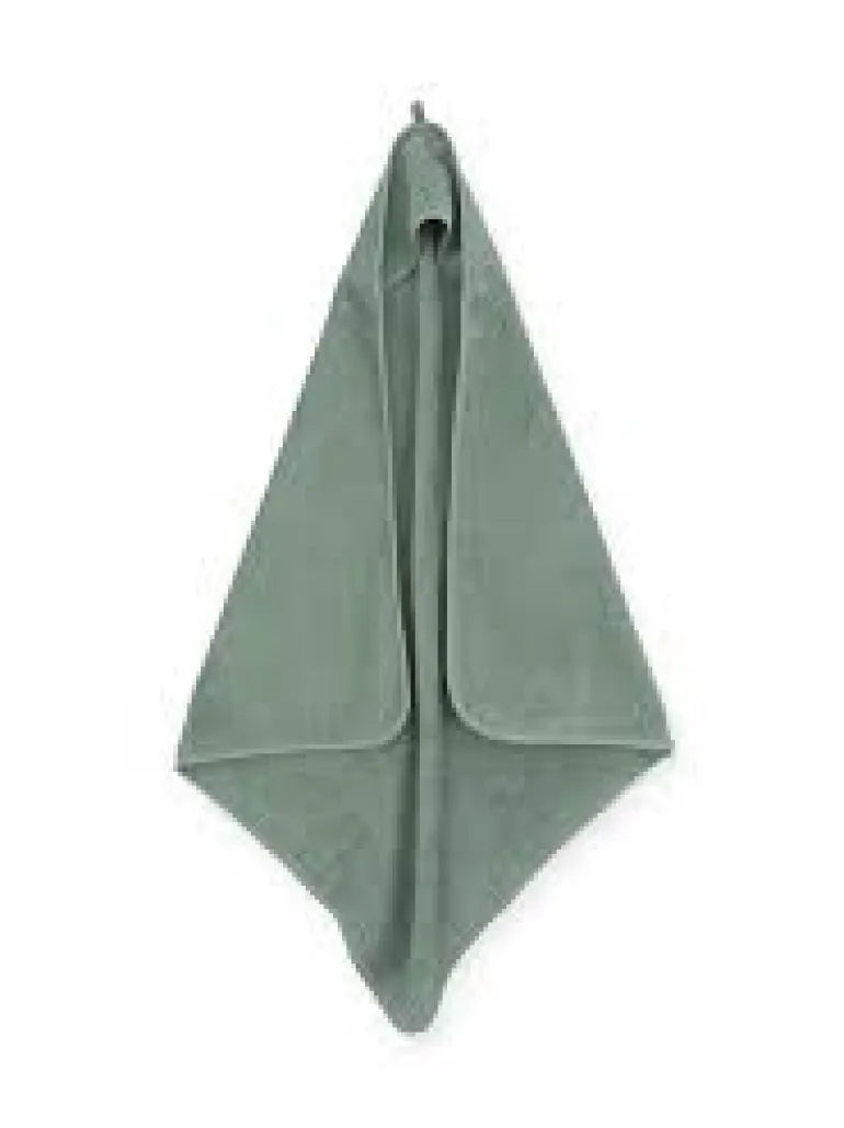 Badcape 75 x 75 cm Ash Green badstof