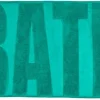 Badmat memory foam green
