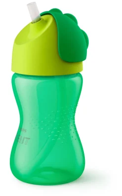 Beker met buigbaar rietje 300 ml Boy