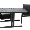 Bistroset Salou aluminium - antraciet