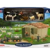 Boerderij schuur met dieren