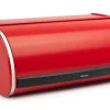 Broodtrommel met schuifdeksel passion red