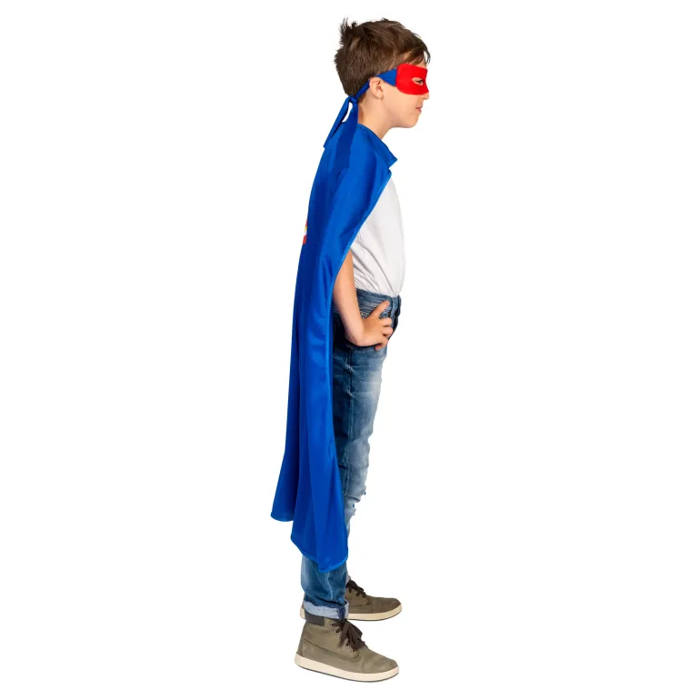 Cape Superheld Blauw