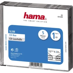 Cd slim box 5 stuks