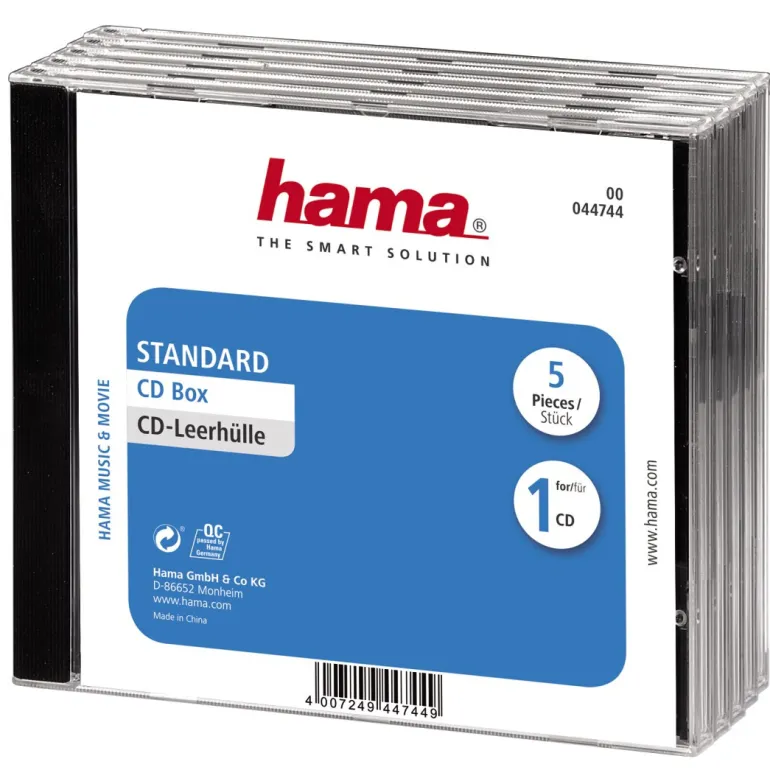 Cd-box 5 stuks