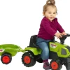 Claas baby tractor met aanhangwagen