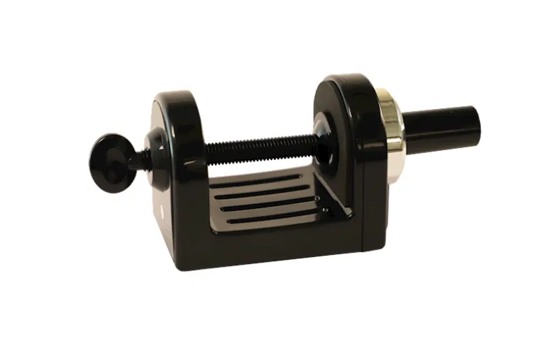 Clip voor bureaulamp, zwart