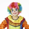 Clown Pruik Kind Multi-Color