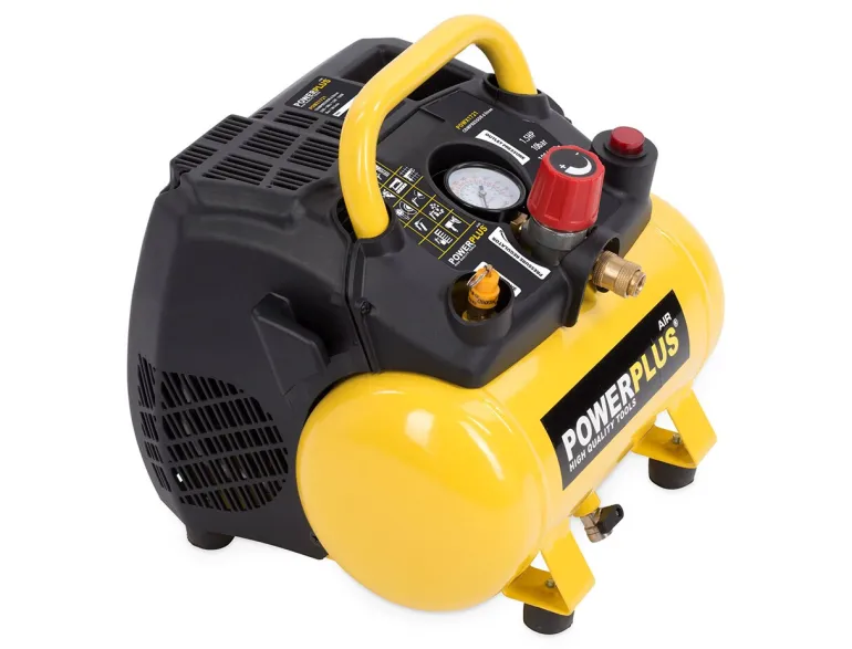 Compressor 1100 W 6 L zonder olie