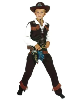 Cowboy Kostuum Chaps - Maat 116