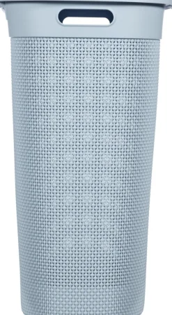 Curver Filo Wasmand met deksel - Blauw/grijs - 55L