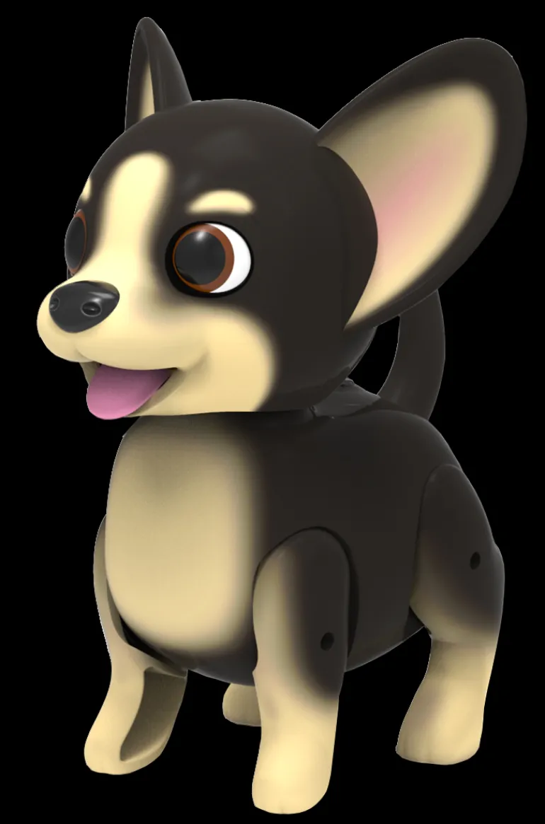 Cutesy pet hond