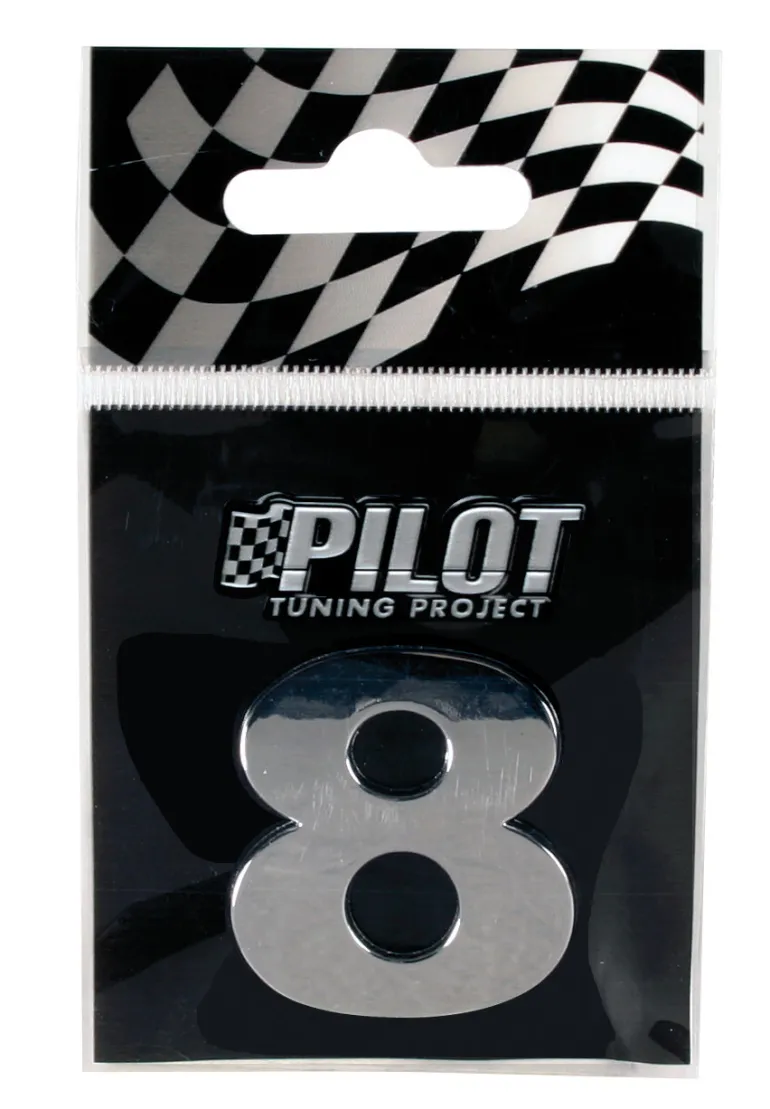 3D Letter 8 28mm