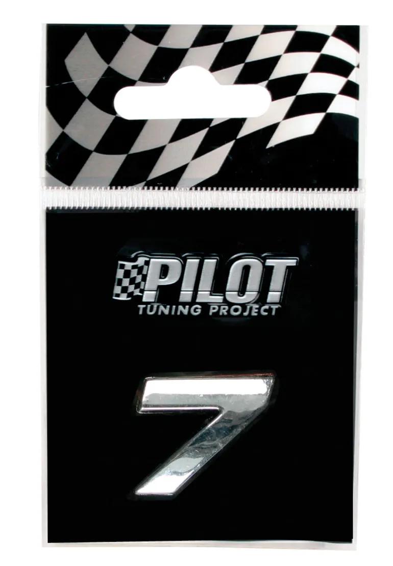 3D Letter 7 18mm