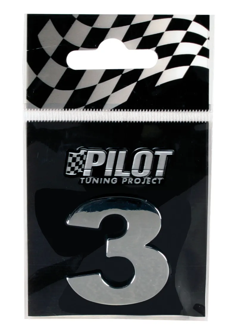 3D Letter 3 28mm