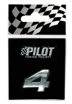3D Letter 4 18mm