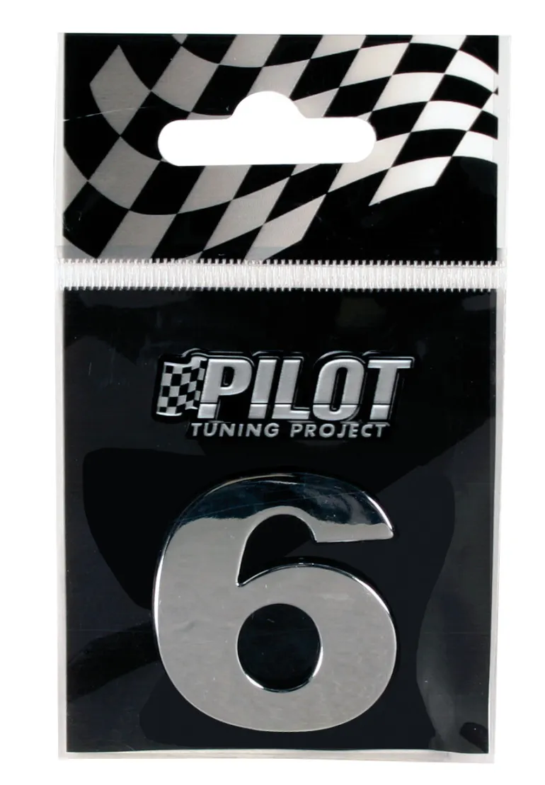 3D Letter 6 28mm