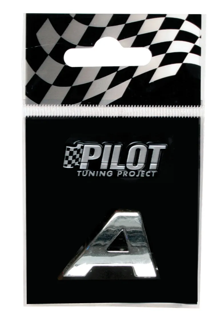 3D Letter A 18mm