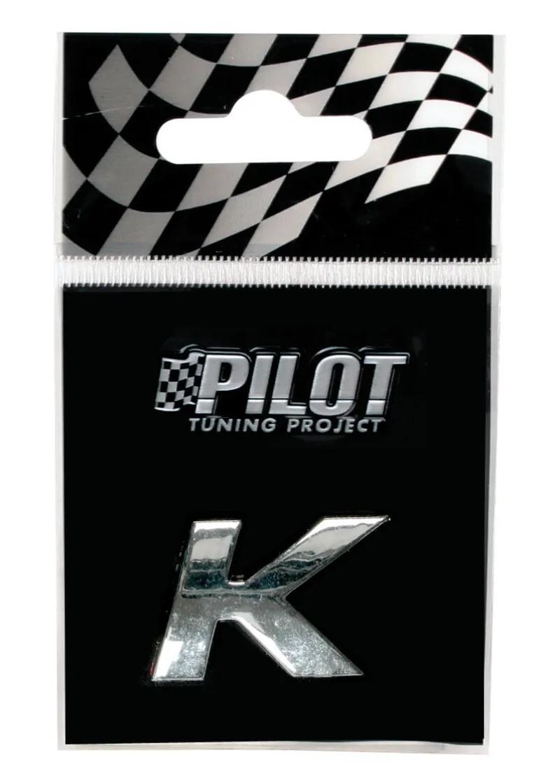 3D Letter K 18mm