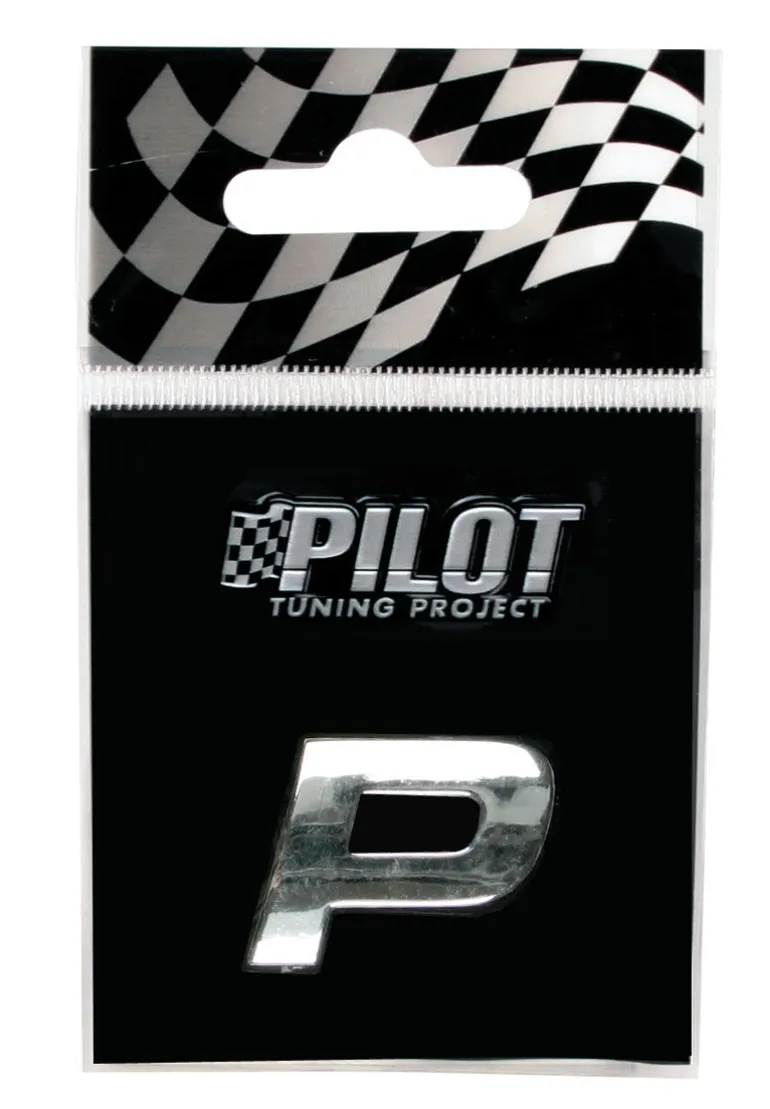 3D Letter P 18mm