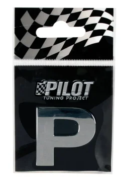 3D Letter P 28mm