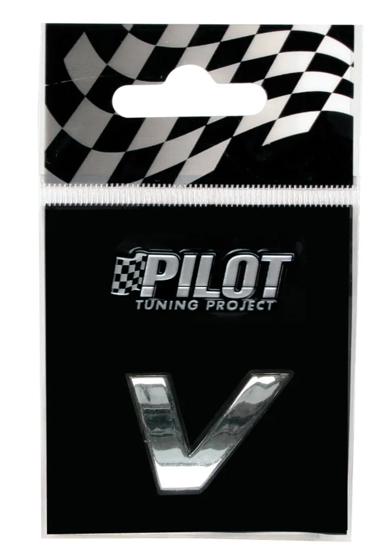 3D Letter V 18mm