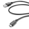Data Cable, Micro-Usb, Black