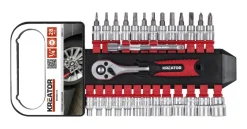 28-delige dopsleutelset 1/4''