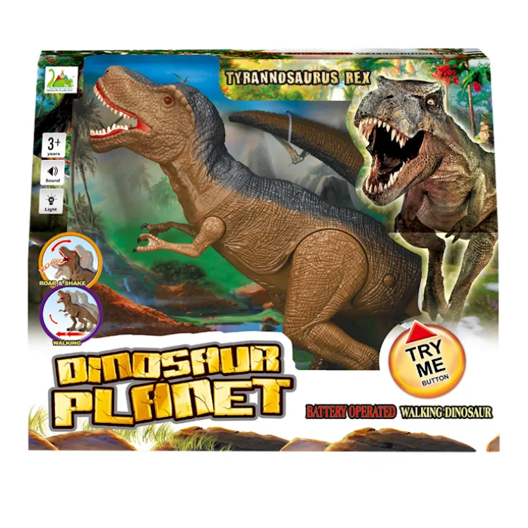Dinosaurus Tyrannosaurus licht en geluid