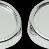 Dodehoekspiegel rond zilver