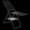 Droogrek T-model 20 m grijs