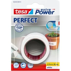 Duct tape 2,75 m x 38 mm wit
