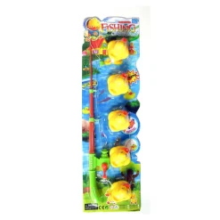 Eendjes met hengel