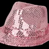 Feesthoedje, roze