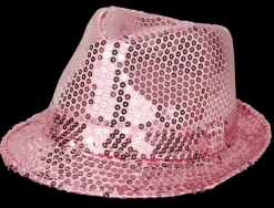 Feesthoedje, roze