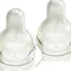 Flessenspeen Natural Large (2 stuks)