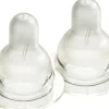 Flessenspeen Natural Medium (2 stuks)