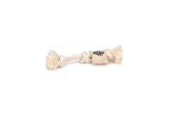 Flossytouw met squeaker 22 cm