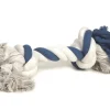 Flossytoy rood / blauw 2 knopen 400 g