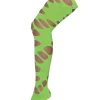 Fluo Panty met gaten - Groen