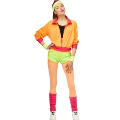 Fluo Trainingspak Fit Girl - Maat 38